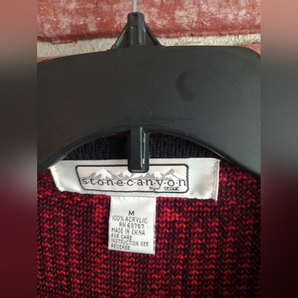 Vintage cardigan Stone Canyon - Picture 2 of 3